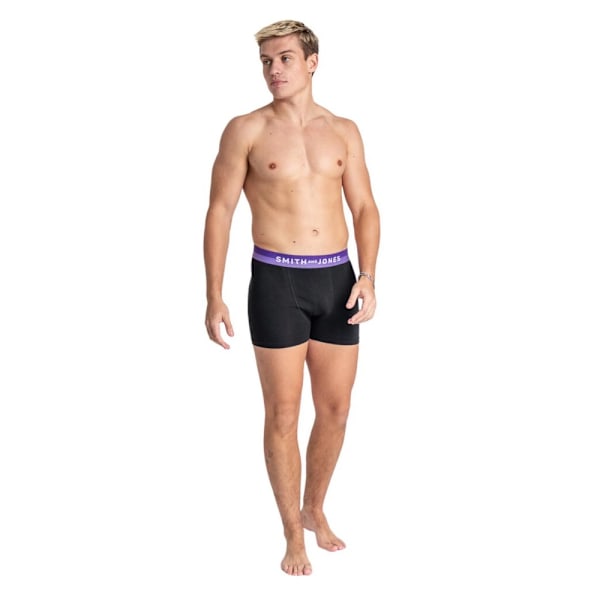 Smith & Jones Jaspin Boxerkalsonger för män (5-pack) M Flerfärgad Multicoloured M
