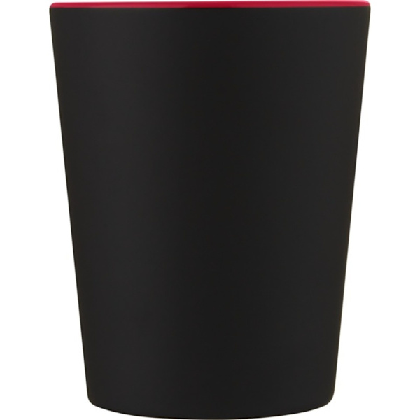 Bullet Oli Keramisk 360ml Mugg En Storlek Solid Svart/Röd Solid Black/Red One Size