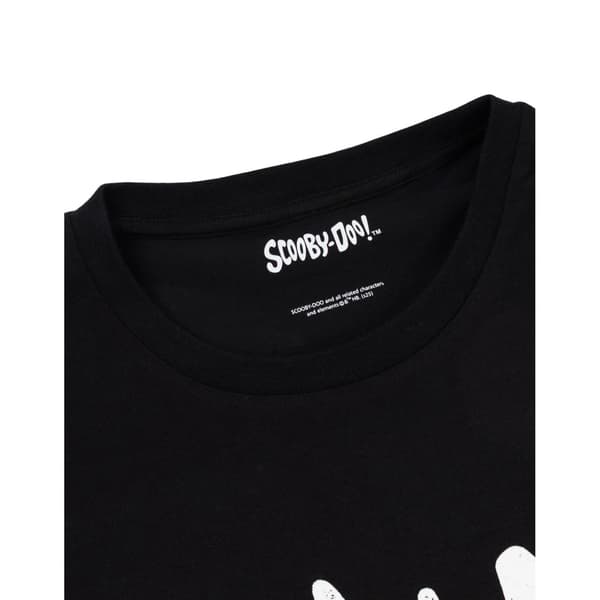 Scooby Doo Pyjamas för män, kortärmad, lång pyjamas, XL, svart Black/Blue XL