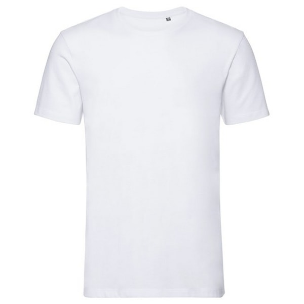 Russell Herr Authentic Organic T-Shirt XS Vit White XS