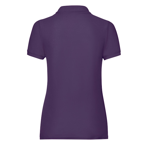 Fruit of the Loom Dam/Dam Lady Fit 65/35 Poloskjorta L Lila Purple L