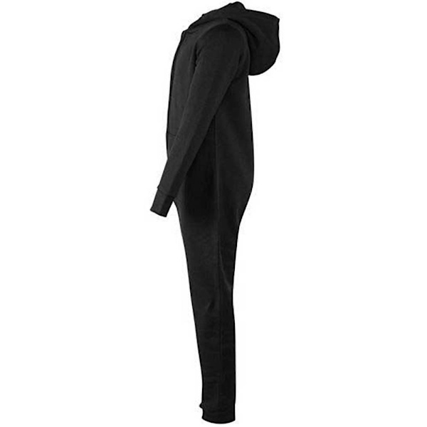 Skinnifit Minni Barn/Barn Zip Up All-In-One 3/4 År Svart Black 3/4 Years