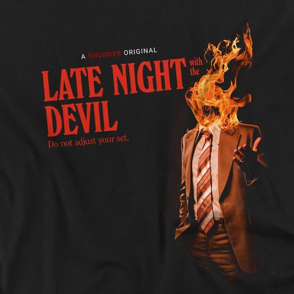 Late Night With the Devil Barn/Barn Eld T-shirt 3-4 år Black 3-4 Years