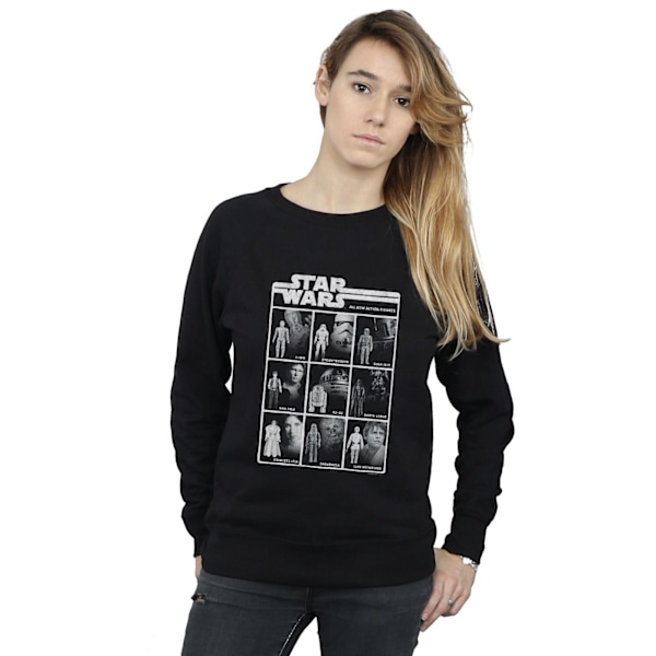 Star Wars Damkläder/Dam Klass Av Actionfigurer Sweatshirt L Svart Black L