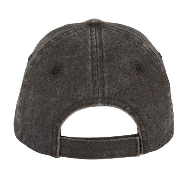 Native Spirit Unisex Vuxen Faded Washed Baseball Cap En Storlek B Black One Size