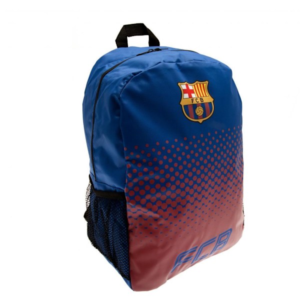 FC Barcelona Fade Design Ryggsäck Med Nätfickor På Sidan One Si Blue/Red One Size