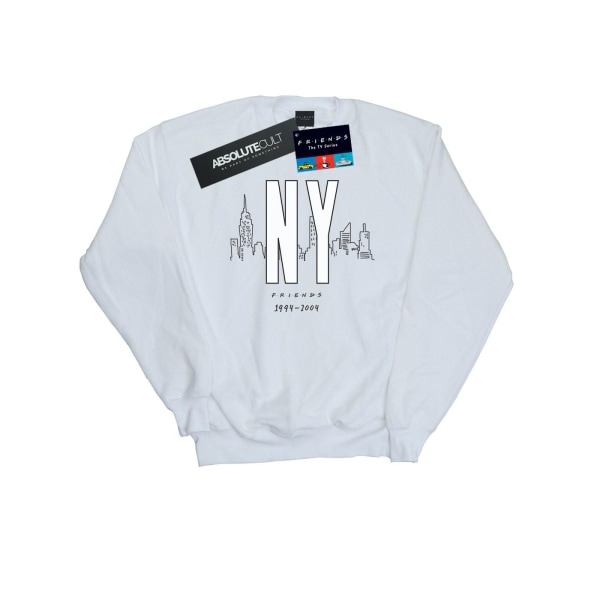 Friends Dam/Dam NY City Sweatshirt XXL Vit White XXL