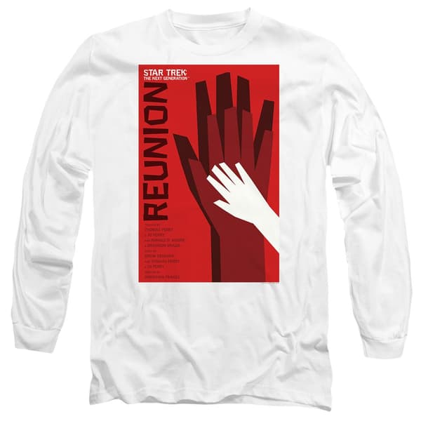 Star Trek Unisex Vuxen The Next Generation Säsong 4 Avsnitt 7 T White M