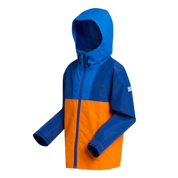 Regatta Barn/Barn Hanleigh Vattentät Jacka 13 År Oxfo Oxford Blue/New Royal/Persimmon 13 Years