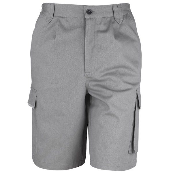 Result Unisex Work-Guard Action Shorts / Workwear S Grå Grey S