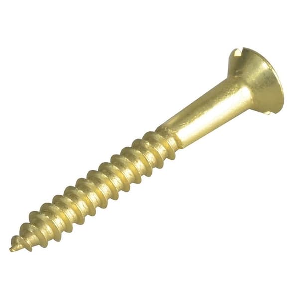 Forgefix Träskruvar, Spårskruv, Försänkt, Mässing 1.1/2 tum x 8 ForgePack Multi Colour 1.1/2in x 8 ForgePack 10