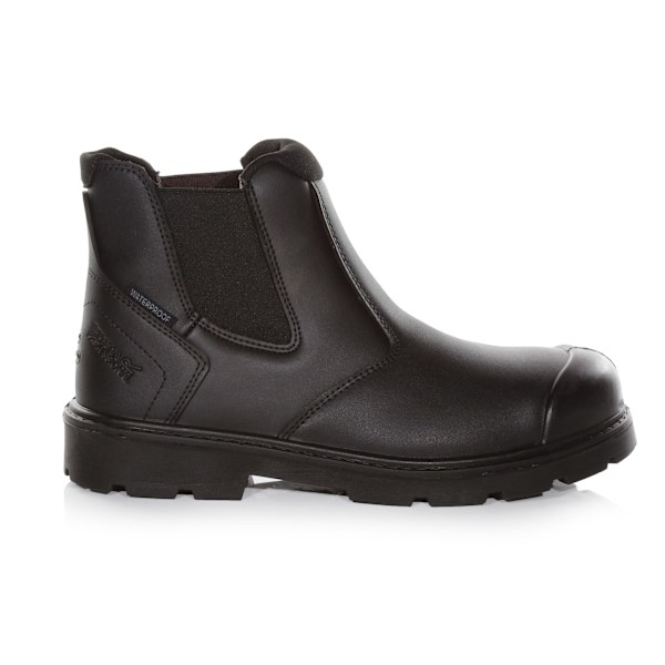 Regatta Professional Vattentät Dealer Boot i Actionläder för Män Black 9 UK