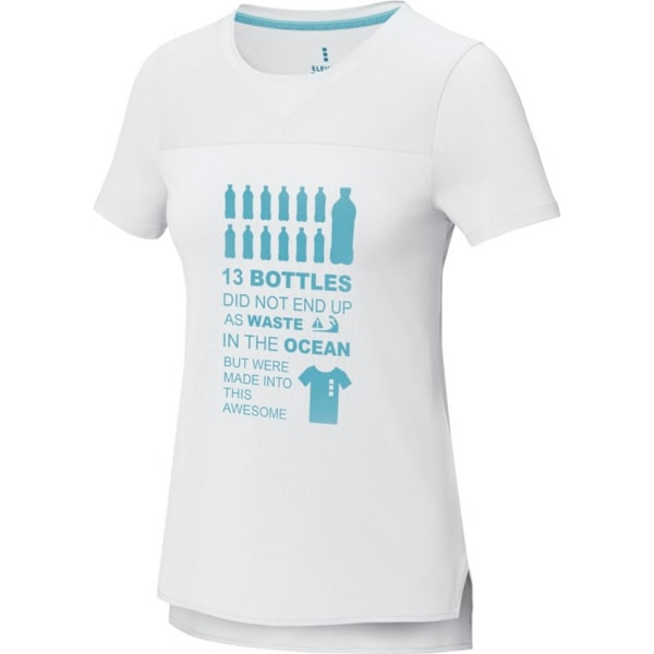 Elevate NXT Dam/Kvinnor Borax Återvunnen Cool Fit T-Shirt L Vit White L