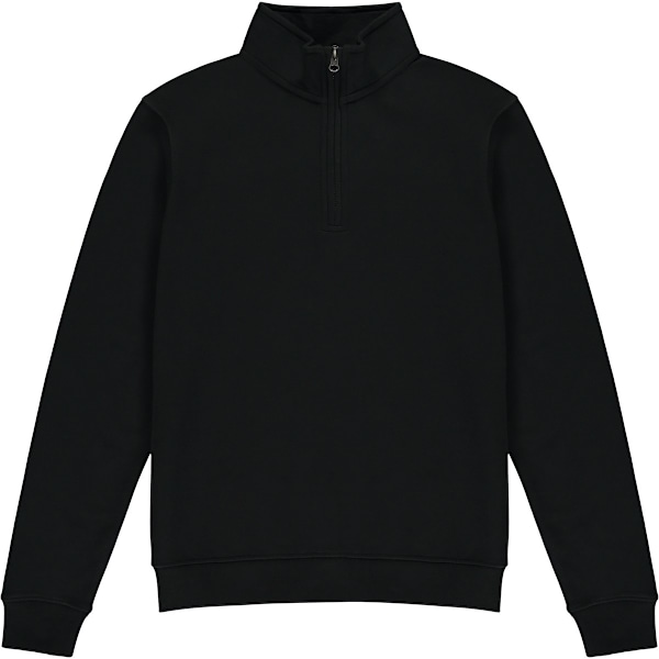 Kustom Kit Herr Quarter Zip Sweatshirt XL Svart Black XL