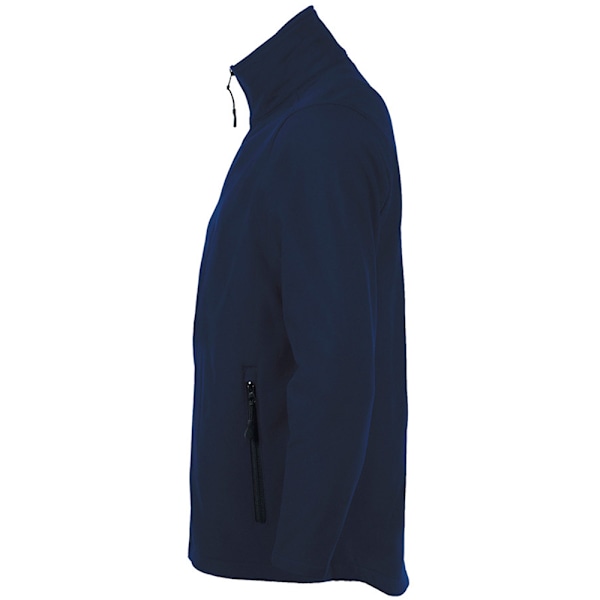 SOLS Herr Race Full Zip Vattenavvisande Softshell Jacka S Fren French Navy S