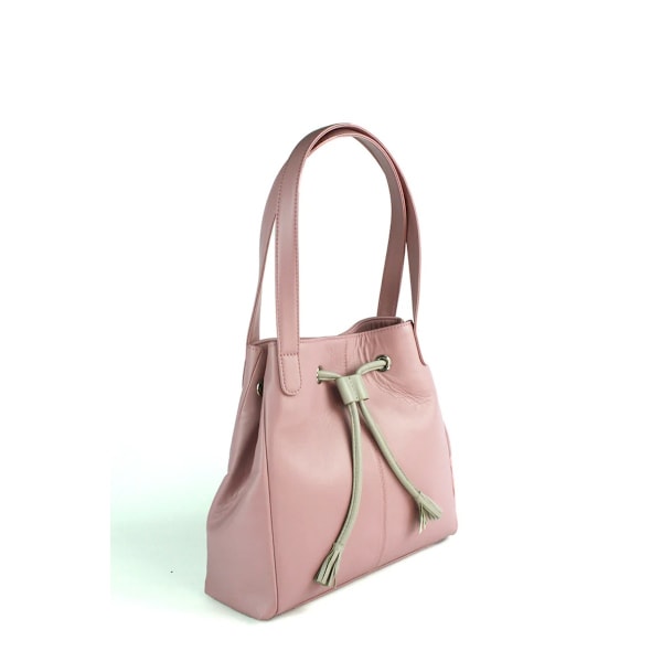 Eastern Counties Leather Keziah Läderhandväska One Size Blush/ Blush/Ivory One Size