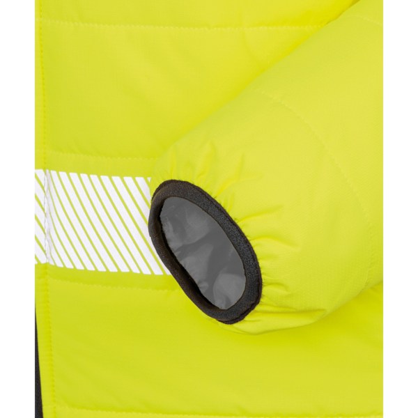 Result Äkta Återvunnen Herr Ripstop Vadderad Jacka 3XL Fluorescerande Fluorescent Yellow 3XL