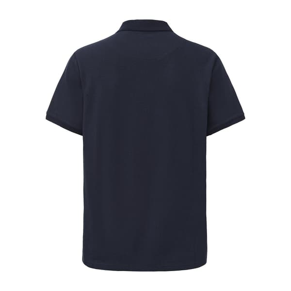 Pretty Green Pikétröja i bomull för män S Marinblå Navy S