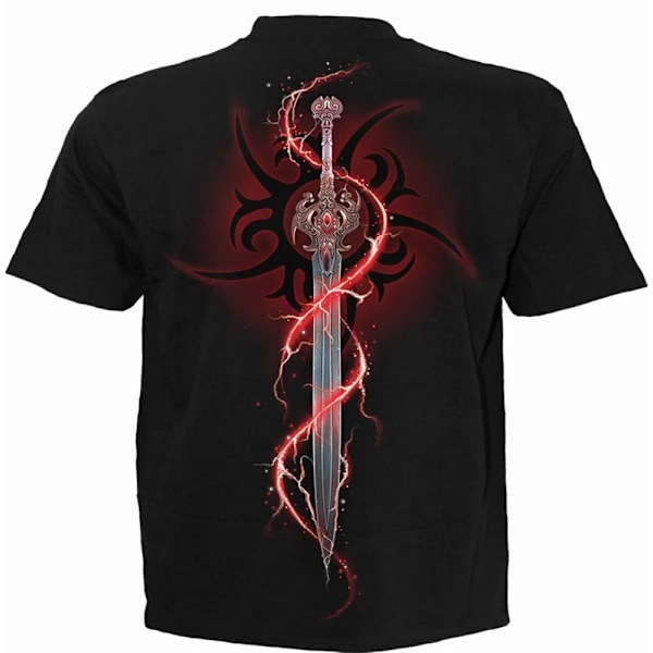Spiral Direct Unisex Takeo Blade T-shirt XL Svart Black XL