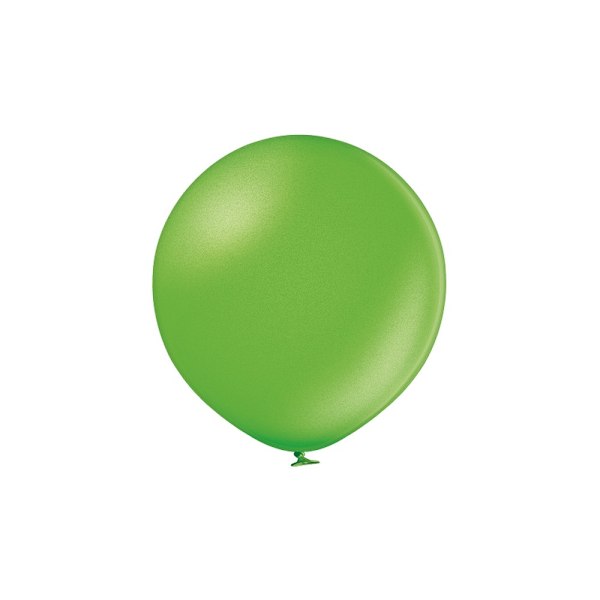 Belbal Latex Metallic Ballonger (Förpackning om 100) En Storlek Lime Green Lime Green One Size
