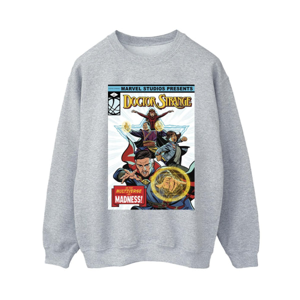 Marvel Dam/Dam Doctor Strange Comic Cover Sweatshirt L Sp Sports Grey L