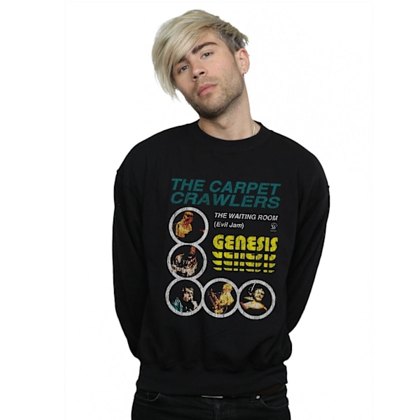 Genesis The Carpet Crawlers Sweatshirt S Svart Black S