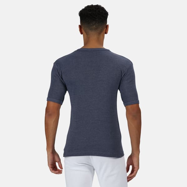Regatta Professional Termisk Kortärmad Underställströja för Män Denim Blue XL