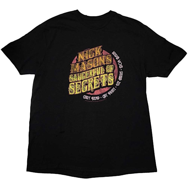 Nick Mason's Saucerful Of Secrets Unisex Vuxen Europa Turné 2023 Black M