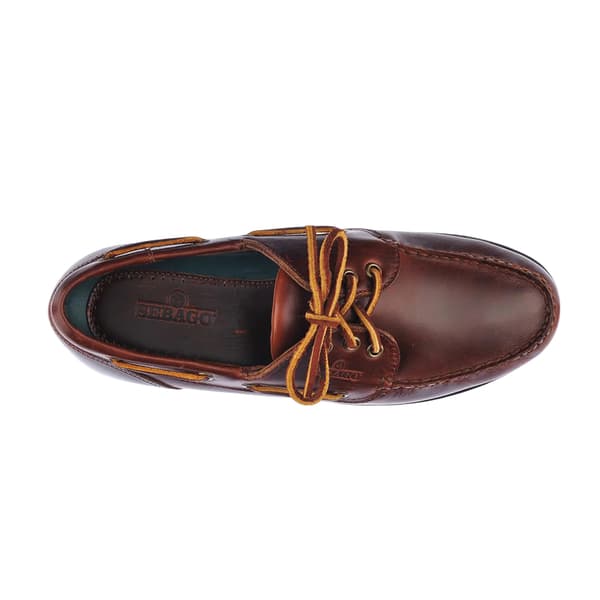 Sebago Herr Askook Lug Läder Mockasiner 7 UK Brun Brown 7 UK