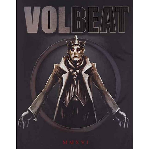 Volbeat Unisex Adult King Of The Beast Bomull T-shirt M Svart Black M