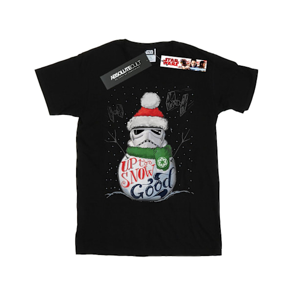 Star Wars Boys Stormtrooper Up To Snow Good T-Shirt 5-6 år B Black 5-6 Years