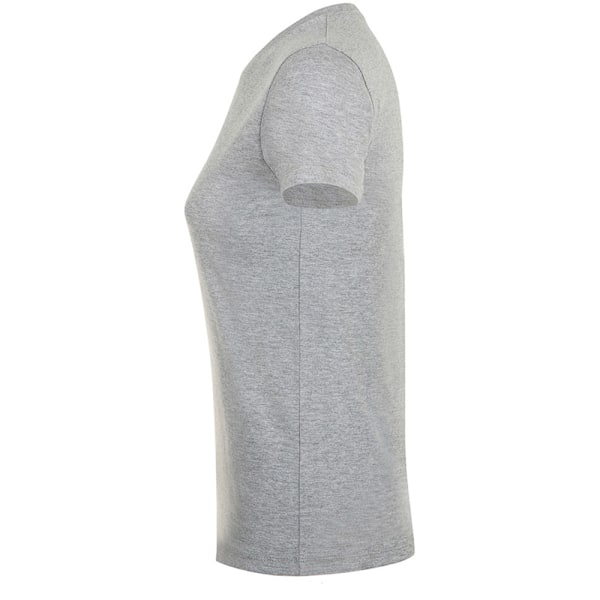 SOLS Dam/Kvinnor Regent Kortärmad T-shirt S Gråmelerad Grey Marl S