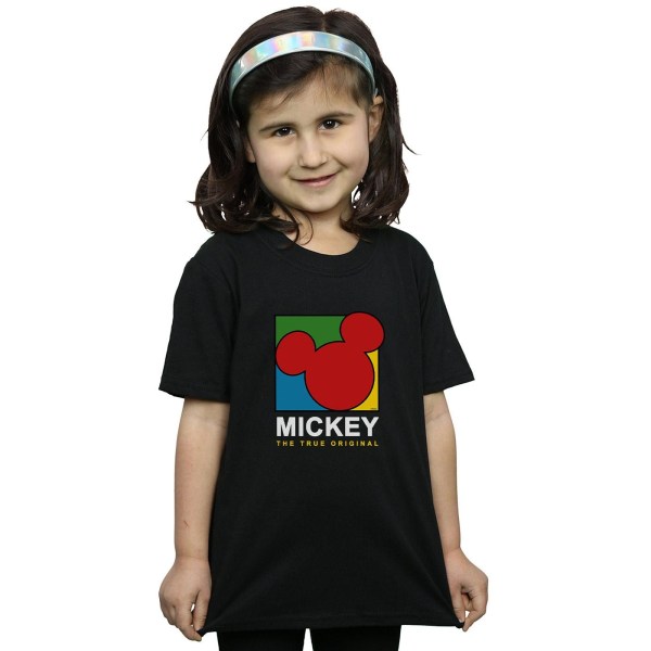 Disney Girls Mickey Mouse True 90s Bomull T-shirt 12-13 år B Black 12-13 Years