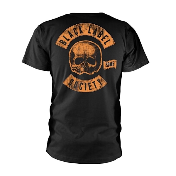 Black Label Society Unisex Adult Hell Riding Worldwide T-shirt Black L