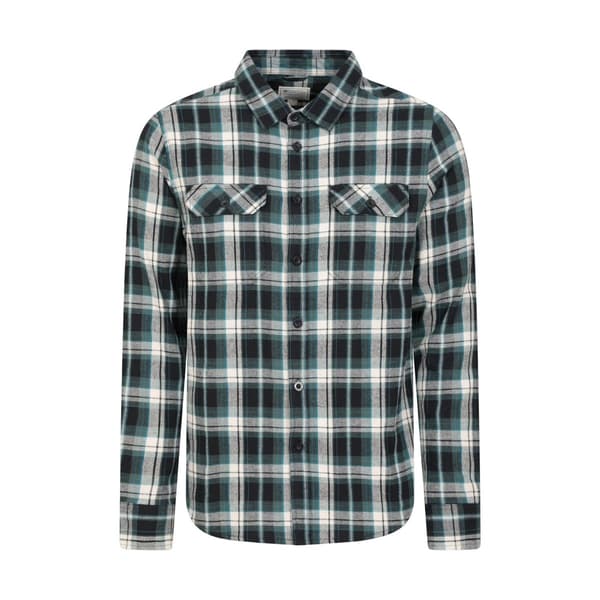 Mountain Warehouse Trace Flanell Långärmad Skjorta Herr M Röd Red M