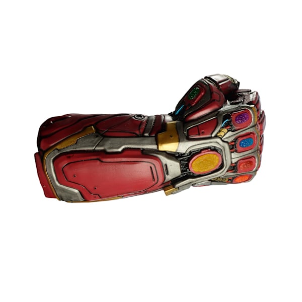 Avengers Endgame Unisex Vuxen Infinity Gauntlet Kostym Tillbehör Red One Size
