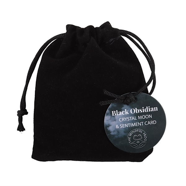 Något Annorlunda De Mörkaste Nätterna Obsidian Måne Dekorativ Black One Size