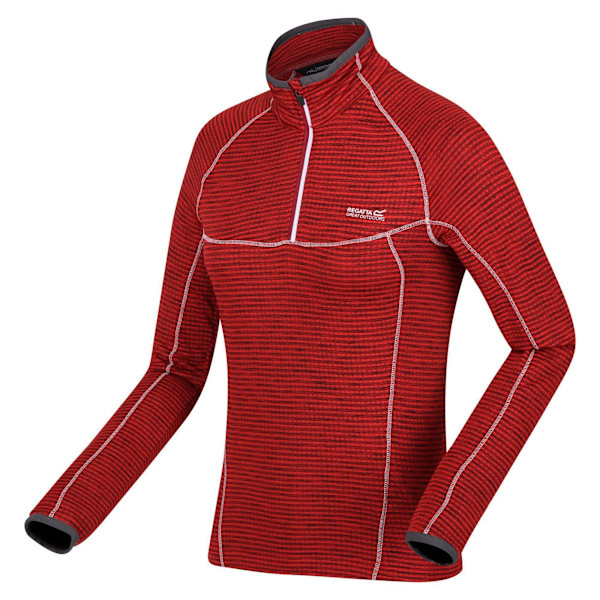 Regatta Yonder Fleece Top för damer/kvinnor 14 UK Rumba Red Rumba Red 14 UK