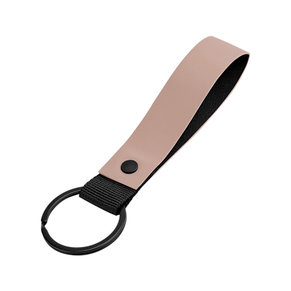 Bagbase Matt PU Nyckelring One Size Nude Pink Nude Pink One Size