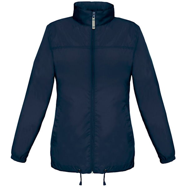 B&C Dam/Damer Sirocco Lätt Vindtät, Duschskyddad & Navy Blue S