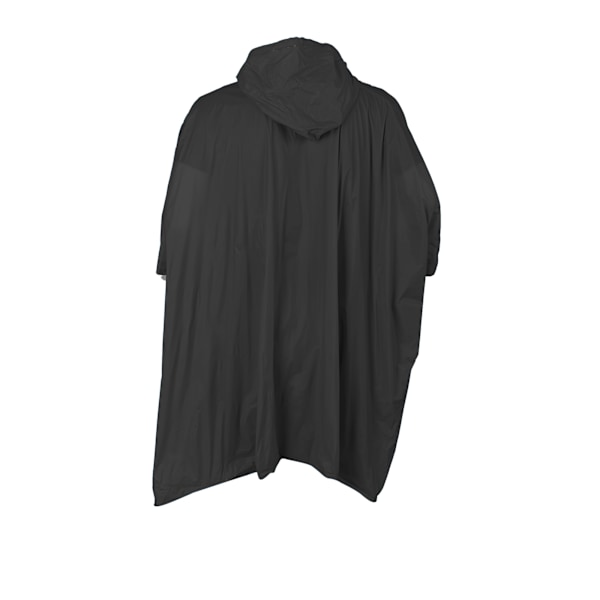 Splashmacs Unisex Vuxen Plast Poncho / Regnrock En Storlek Bla Black One Size