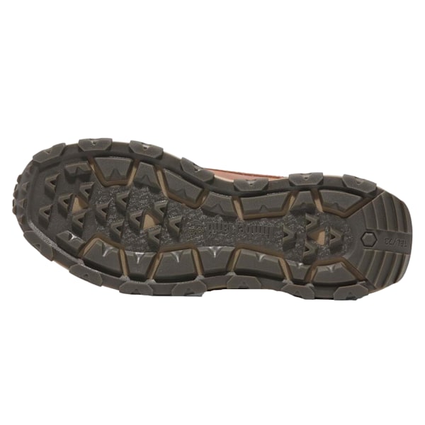 Timberland Winsor Park Läder Mellanhöga Snörkängor för Män 10 UK Orange 10 UK