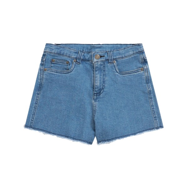 Animal Barnkläder/Barn Sophia Denim Shorts 7-8 År Blå Blue 7-8 Years