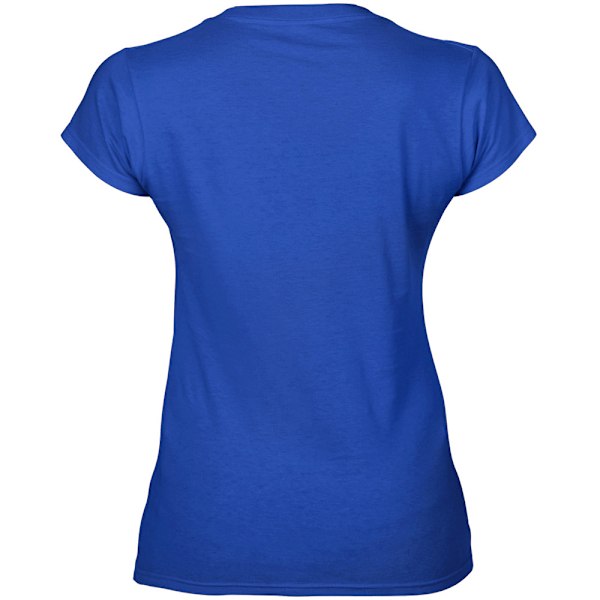 Gildan Ladies Soft Style Kortärmad V-ringad T-shirt XL Royal Royal XL