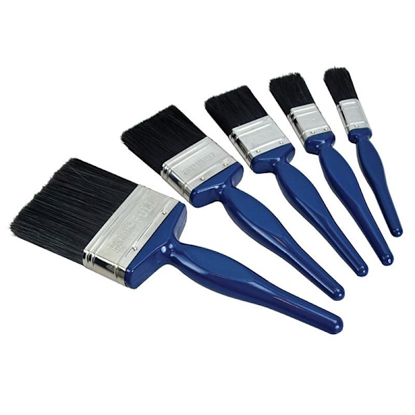 Faithfull Målarpenselset, 5 Delar Flerfärgad Multi Colour Set, 5 Piece