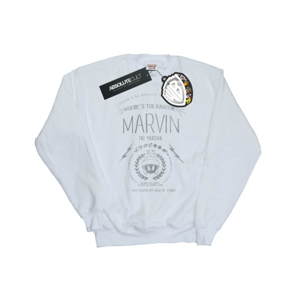 Looney Tunes Herr Marvin The Martian Where´s The Kaboom Sweatshirt White XL