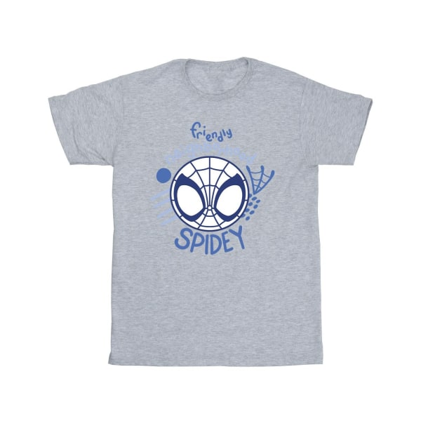 Marvel Mens Spidey och hans fantastiska vänner Neighborhood T-Shir Sports Grey 3XL