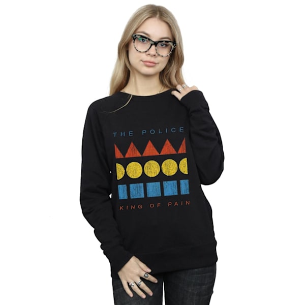 The Police Dam/Damer King Of Pain Sweatshirt XXL Svart Black XXL