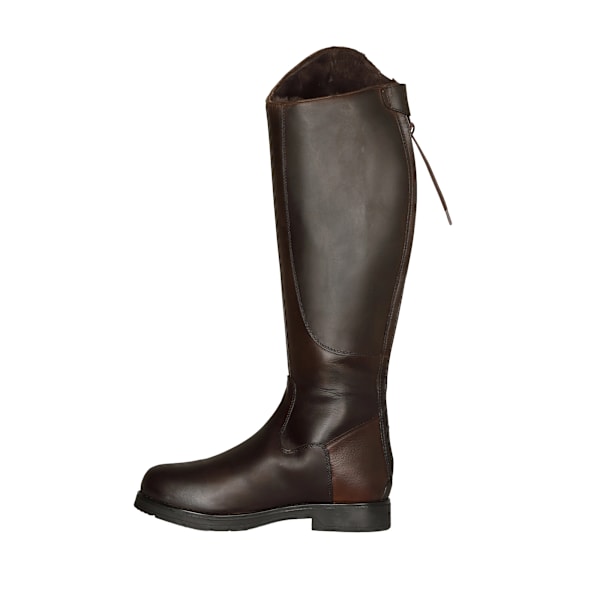 Moretta Ventura Lite Läder Vinterridstövlar 4, Unisex Vuxen Dark Brown 4 UK Extra Wide