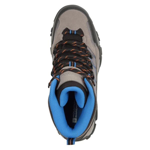 Mountain Warehouse Barnens/Barn Trail Mocka Vandringskängor 1 UK Grey 1 UK